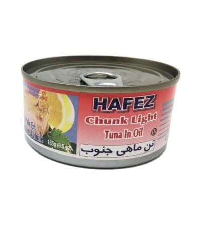 تن ماهی حافظ در روغن سویا 170 گرم