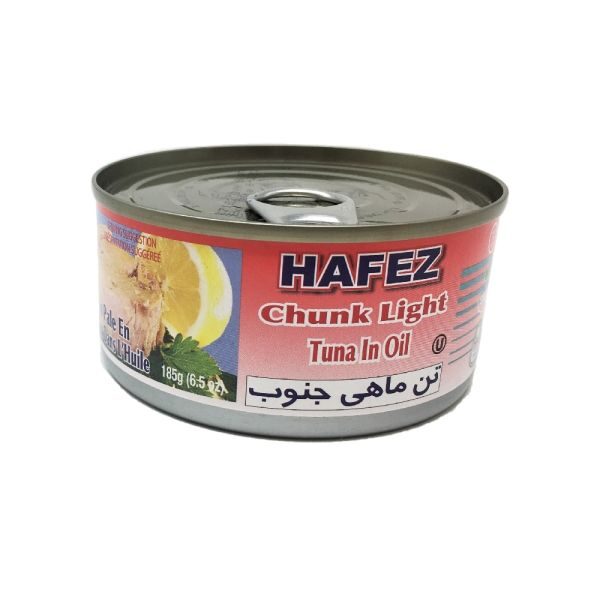 تن ماهی حافظ در روغن سویا 170 گرم