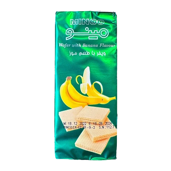 ویفر با طعم موز مینو - 40 گرم