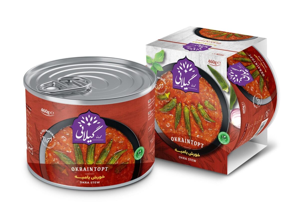 خورش بامیه گیلانی - 460 گرم - تصویر 1