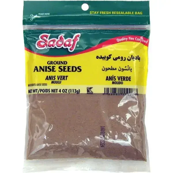 Sadaf Anise Seeds Ground 4 oz
