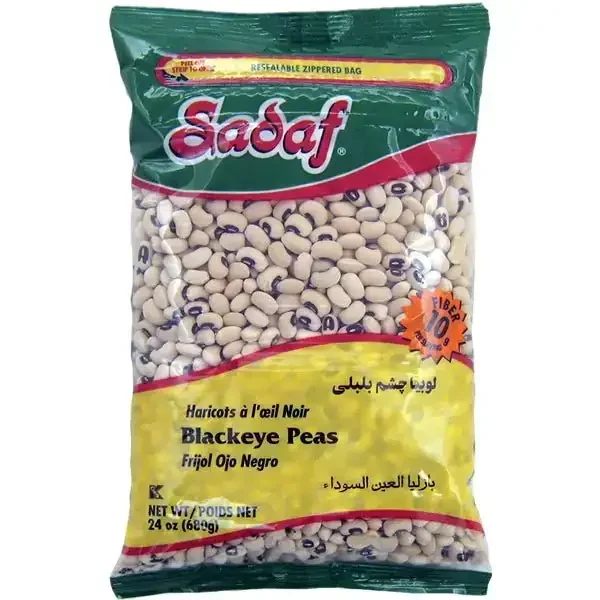Sadaf Black Eye Peas Dried 24 oz