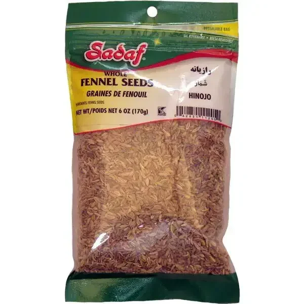 Sadaf Fennel Seeds Whole 6 oz