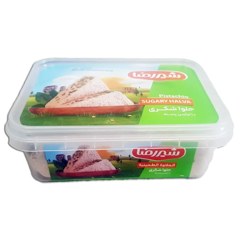 حلوای شکری با پسته شیررضا - 370 گرم