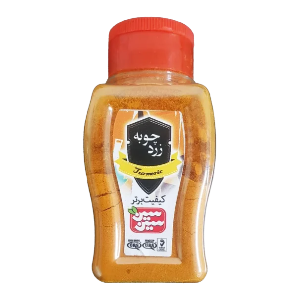 پودر زردچوبه سین سین - با درب شیکر - 100 گرم