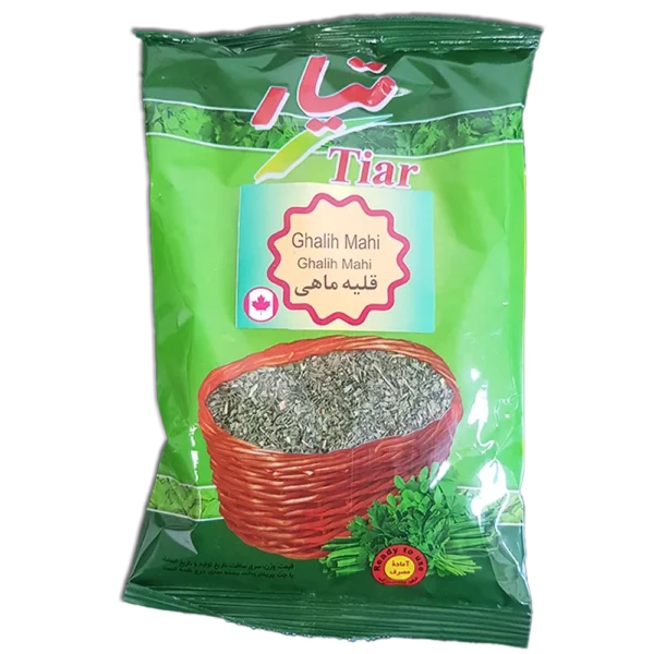 سبزی خشک قلیه ماهی تیار - 100 گرم