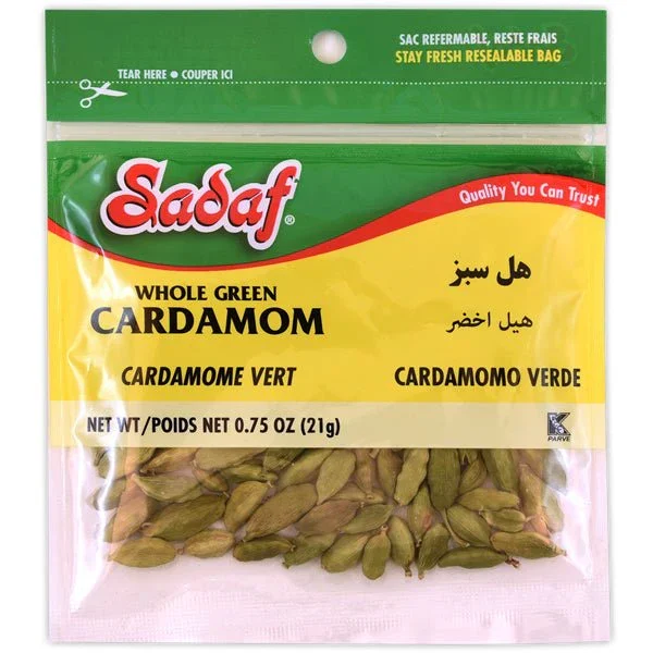 sadaf green cardamom whole 075 oz