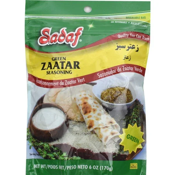 sadaf green zaatar seasoning 6 ozs