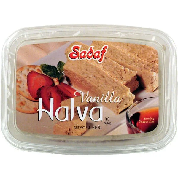 sadaf halva vanilla 16 oz