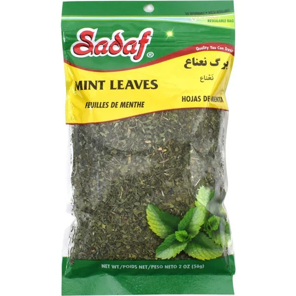 sadaf mint leaves crushed 2 oz