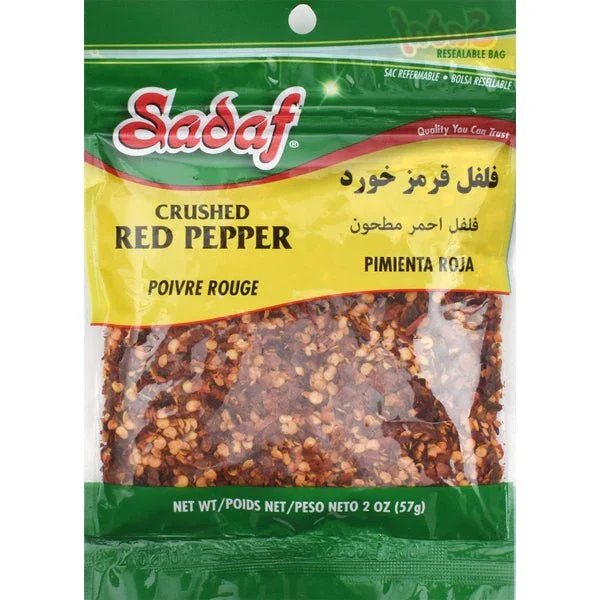 sadaf red pepper flakes crushed 2 oz