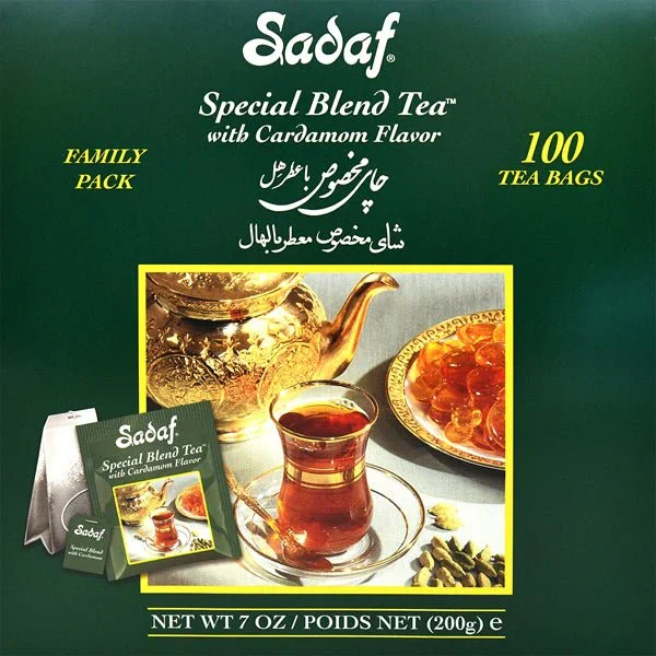 چای هل صدف - کیسه ای - خانواده - 100 عددی