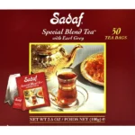 Sadaf Special Blend Tea With Earl Grey | Foil Tea Bag - 50 Count