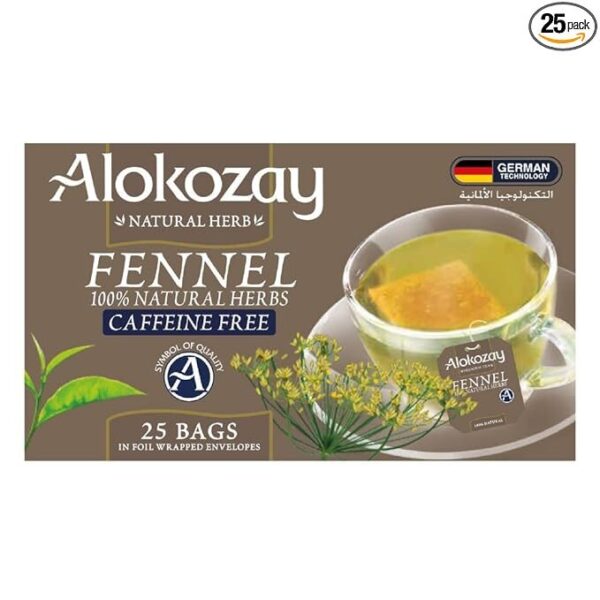 چای گیاهی رازیانه الکوزی - 25 عددی