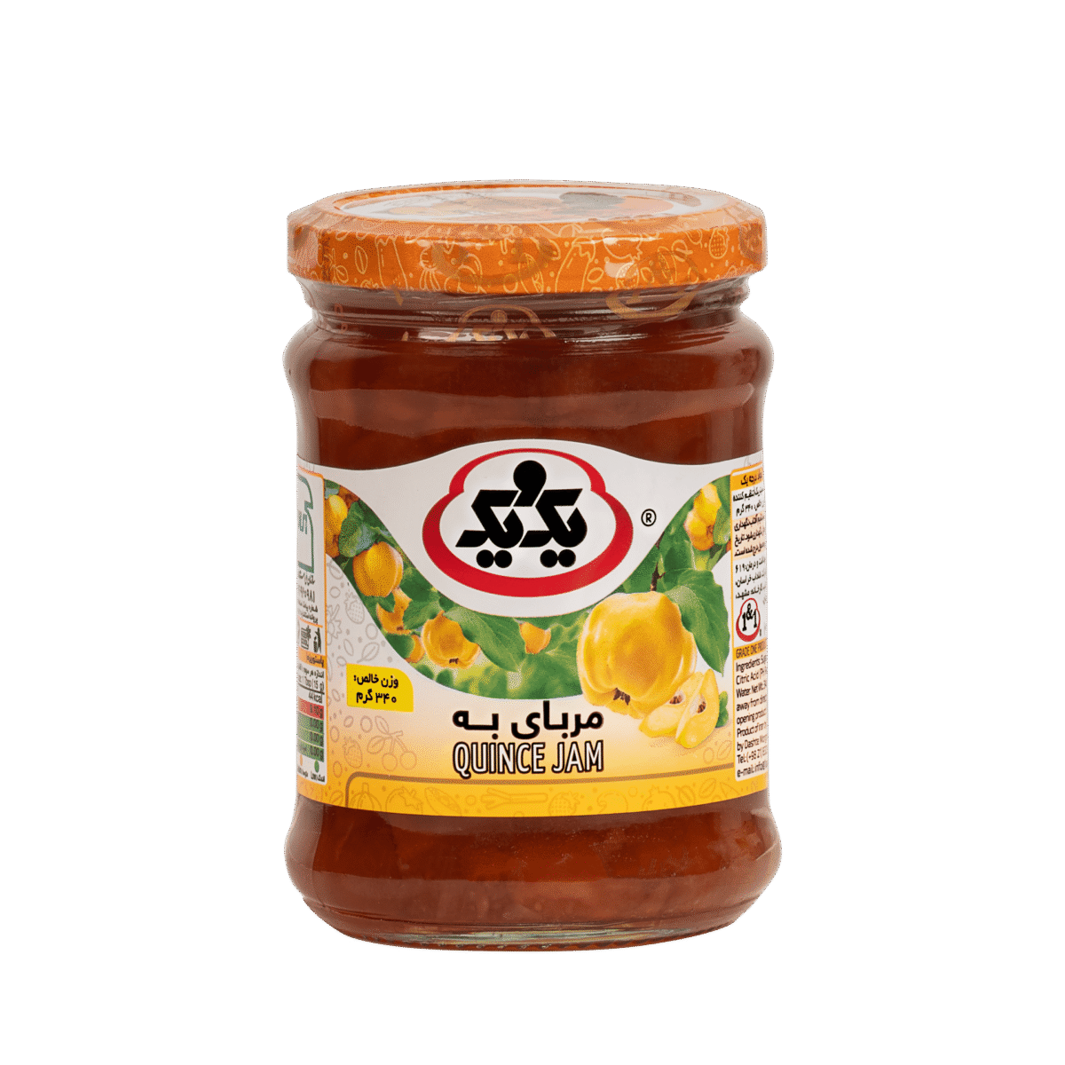 Yek&Yek Quince Jam - 12 oz - Image 1