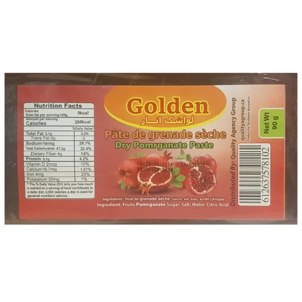 لواشک انار گلدن - 90 گرم