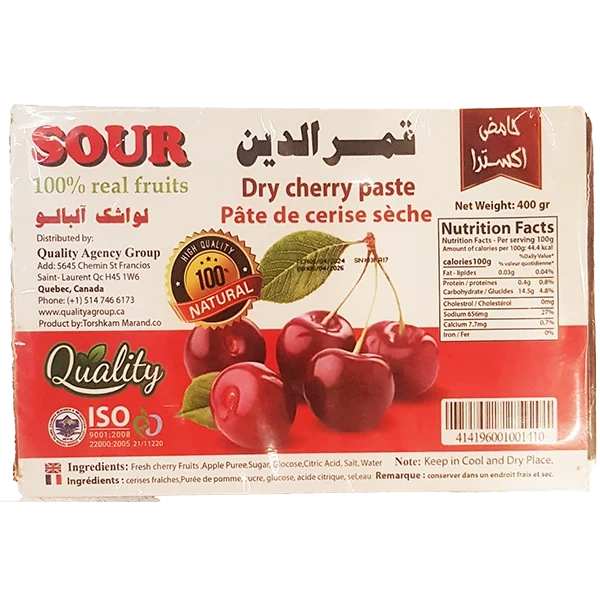 لواشک آلبالو قمرالدین - 400 گرم