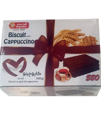 بیسکویت کاپوچینو آوند نگین عسل - 580 گرم