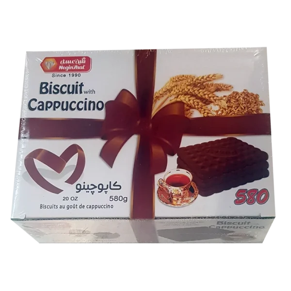 بیسکویت کاپوچینو آوند نگین عسل - 580 گرم