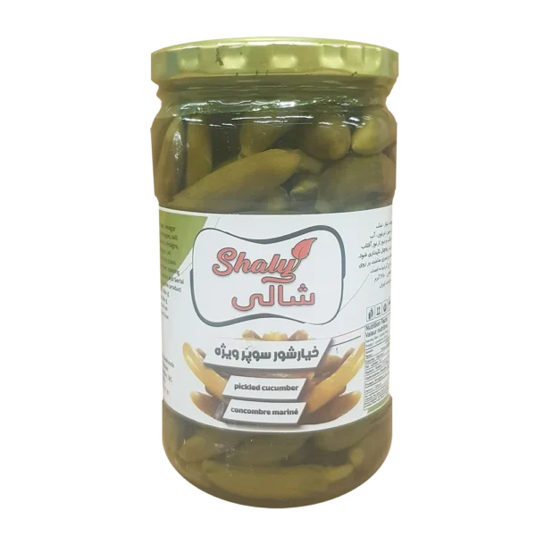 خیارشور سوپر ویژه شالی - 680 گرم