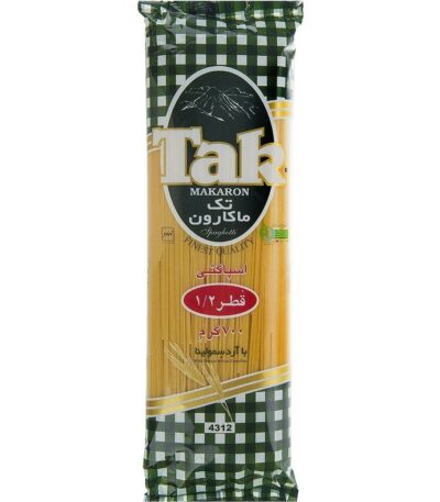اسپاگتی 1.2 تک ماکارون - 700 گرم
