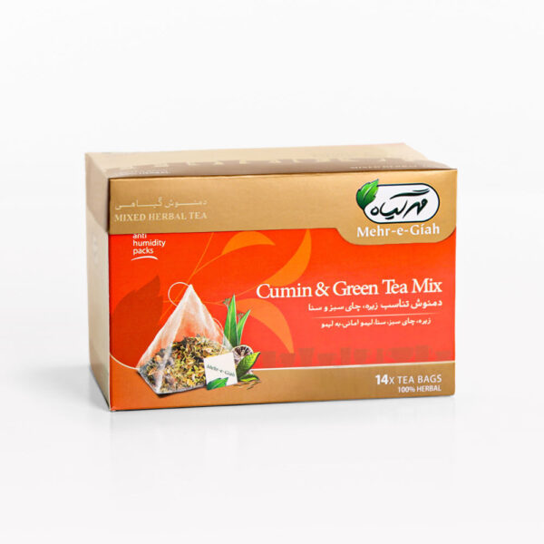 دمنوش زیره مهر گیاه - کیسه ای - 14 عددی