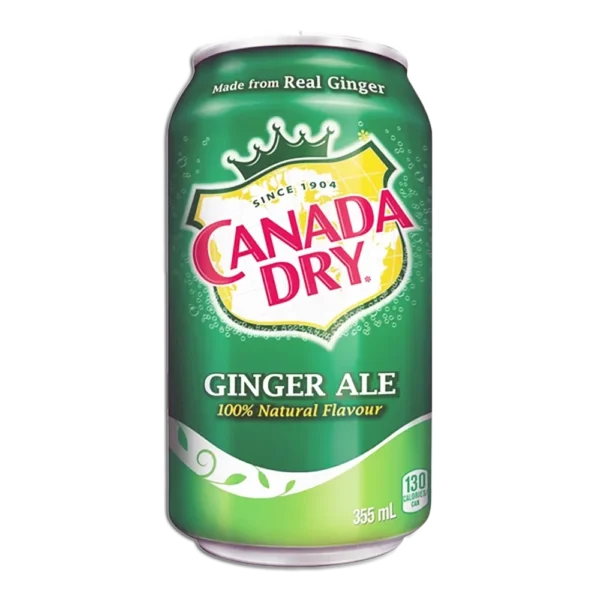 کانادا درای زنجبیلی قوطی - 355 میلی لیتر