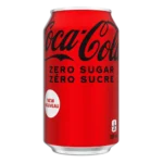 کوکا کولا زیرو قوطی - 355 میلی لیتر