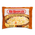نودل فوری گوشت گاو مستر نودلز - 85 گرم