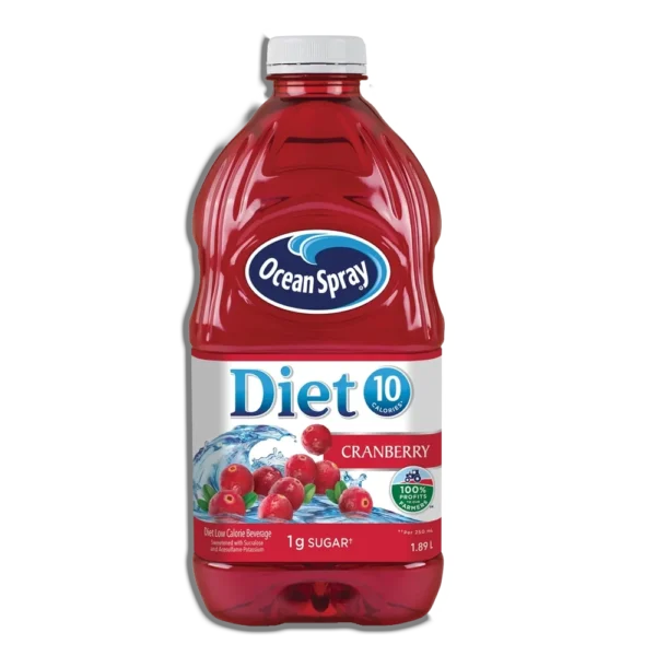 نوشیدنی زغال اخته رژیمی اوشن اسپری - 1.89 لیتر