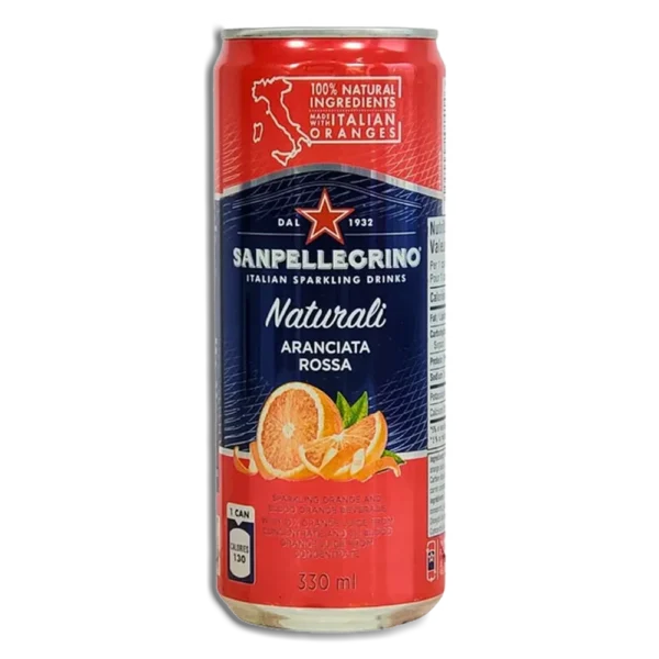 نوشیدنی گازدار پرتقالی سن پلگرینو - 330 میلی‌لیتر